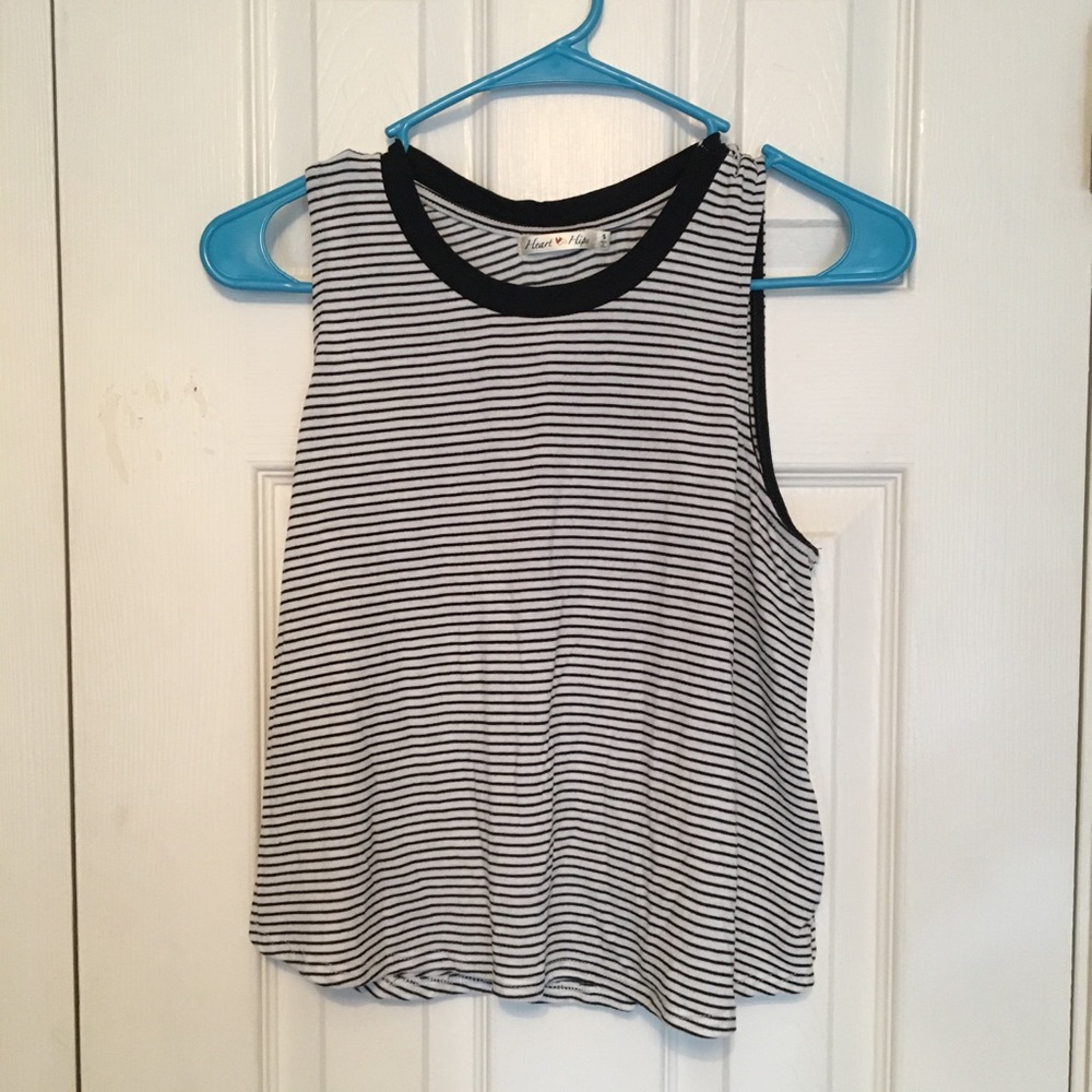 Black & White Striped Shirt